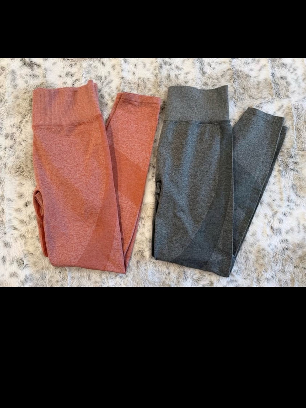 Victoria's Secret PINK Seamless Workout Leggings Bundle Size M (Set of 2)